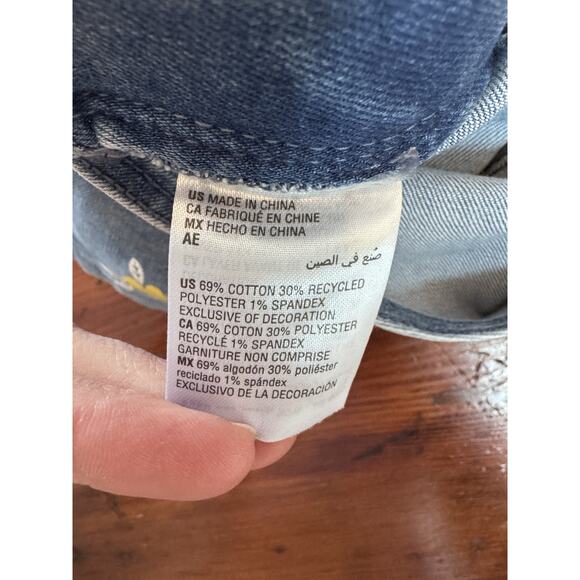 EPIC THREADS Little Girls Zinnia Printed Denim Jumper Size 4T NWT $48 - Picture 14 of 14